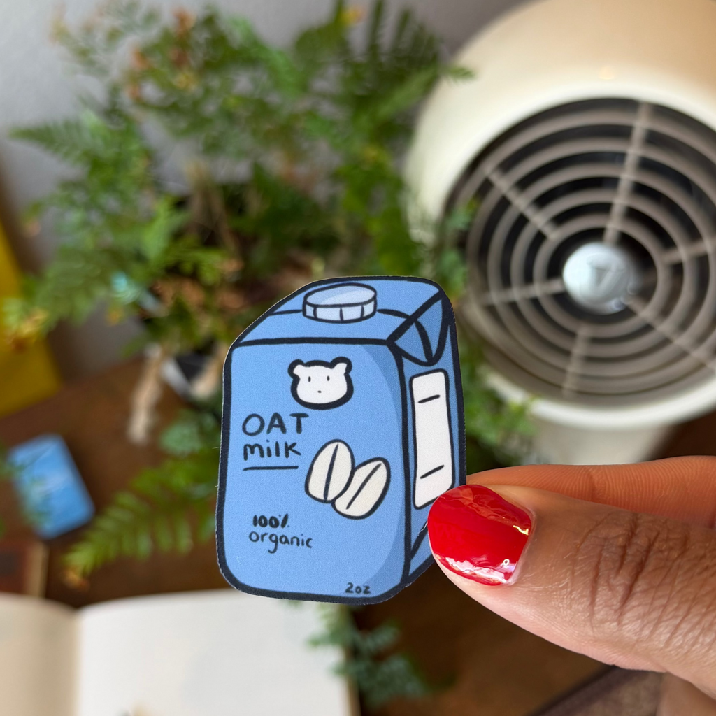 Oat Milk Sticker