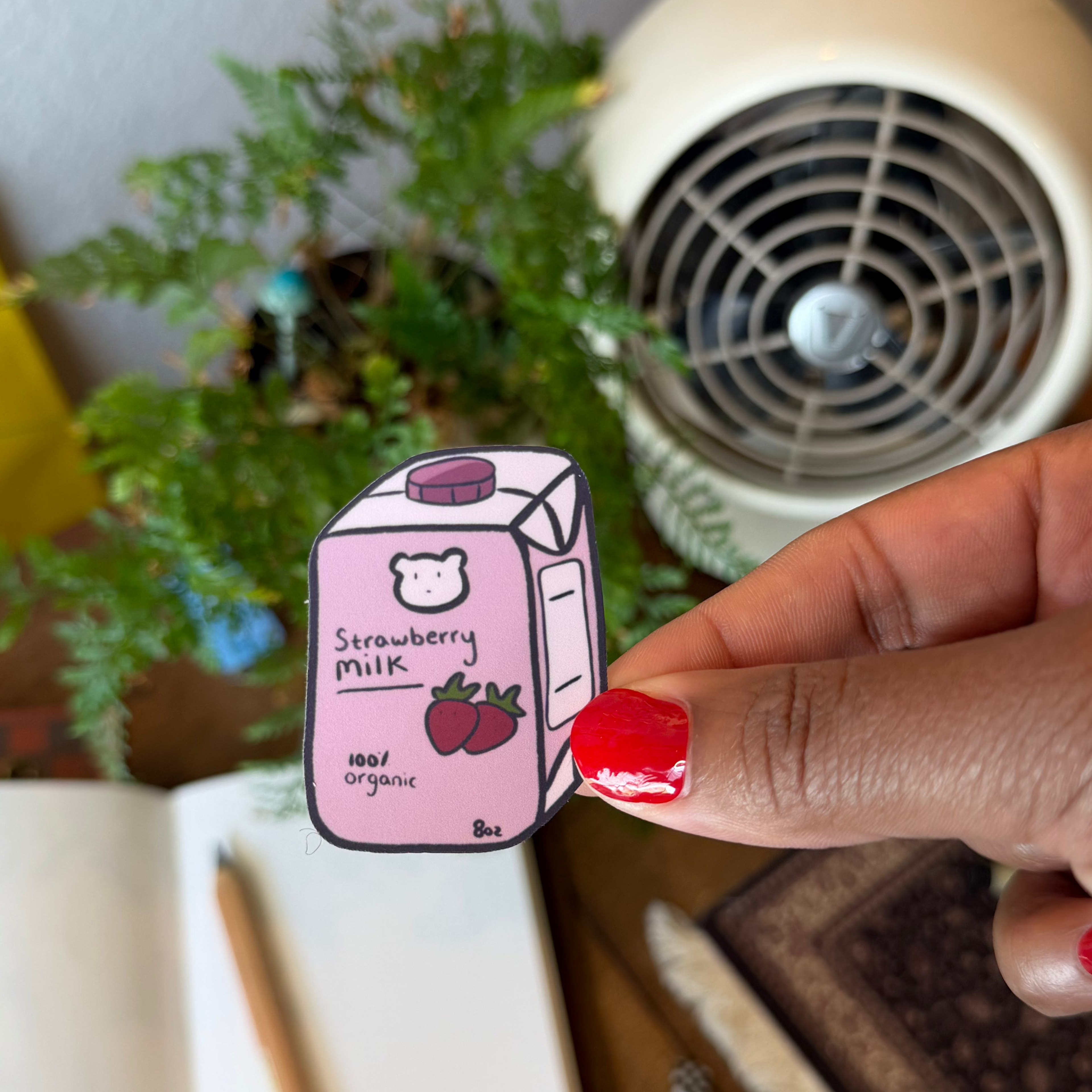 Strawberry Milk Sticker