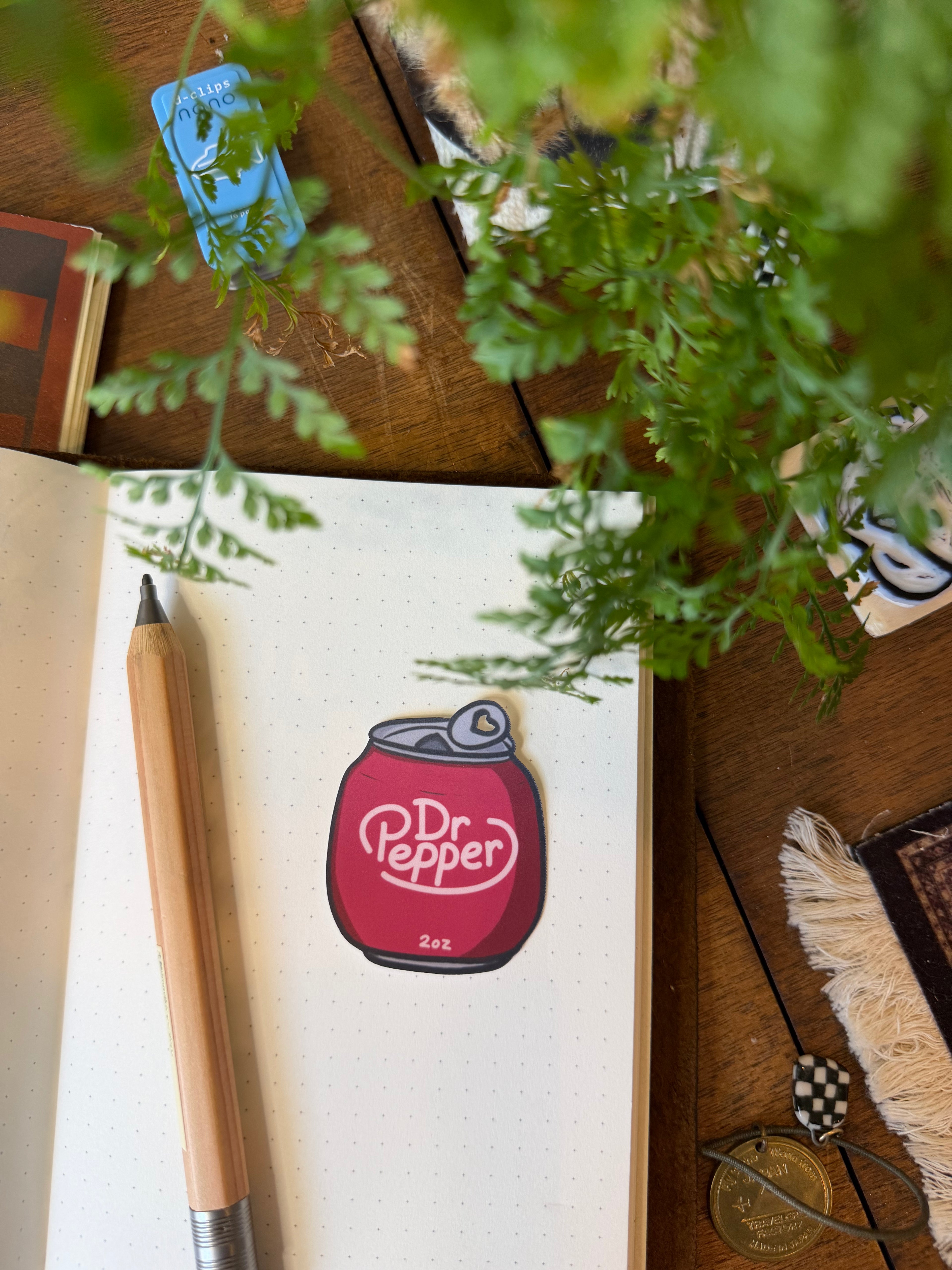 Chubby Soda Sticker (Red)