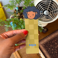 Koko's Puff Afro Girl Bookmark (Green)