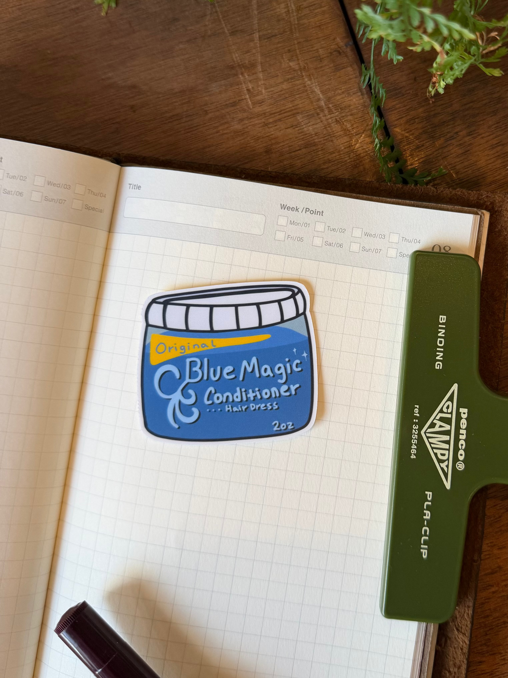 OG HairCare Sticker (Blue)