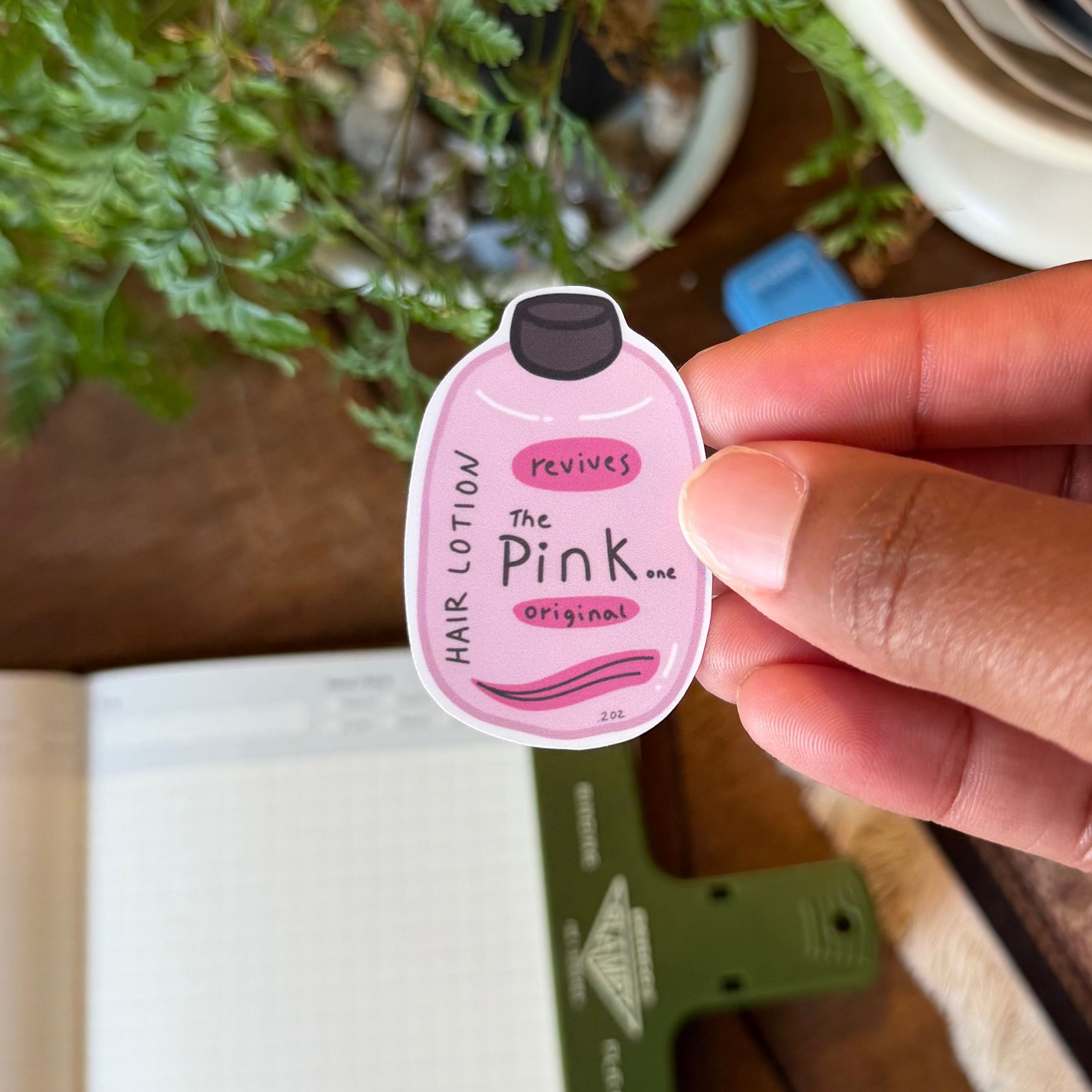 OG Haircare Sticker (Pink)