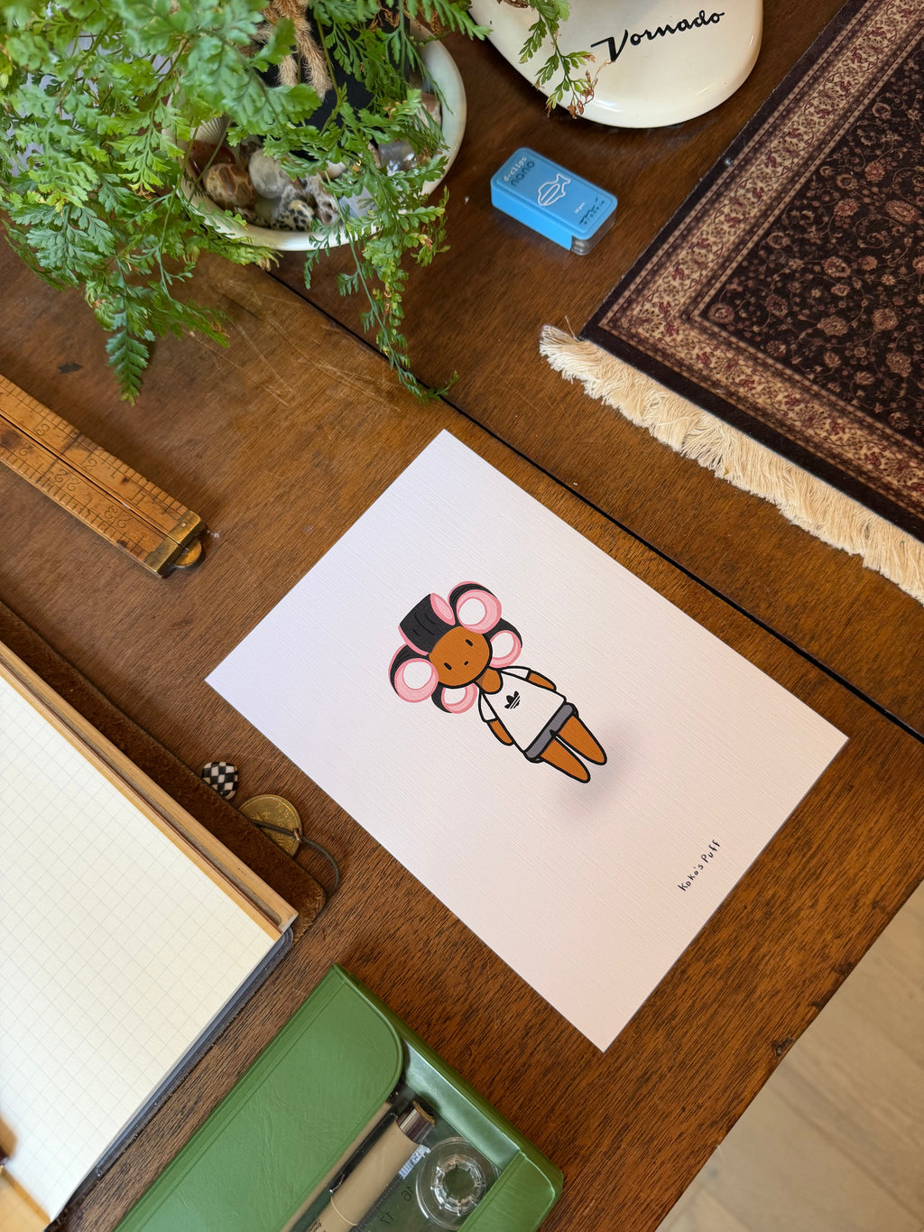 Roller Set Art Print (Signed)