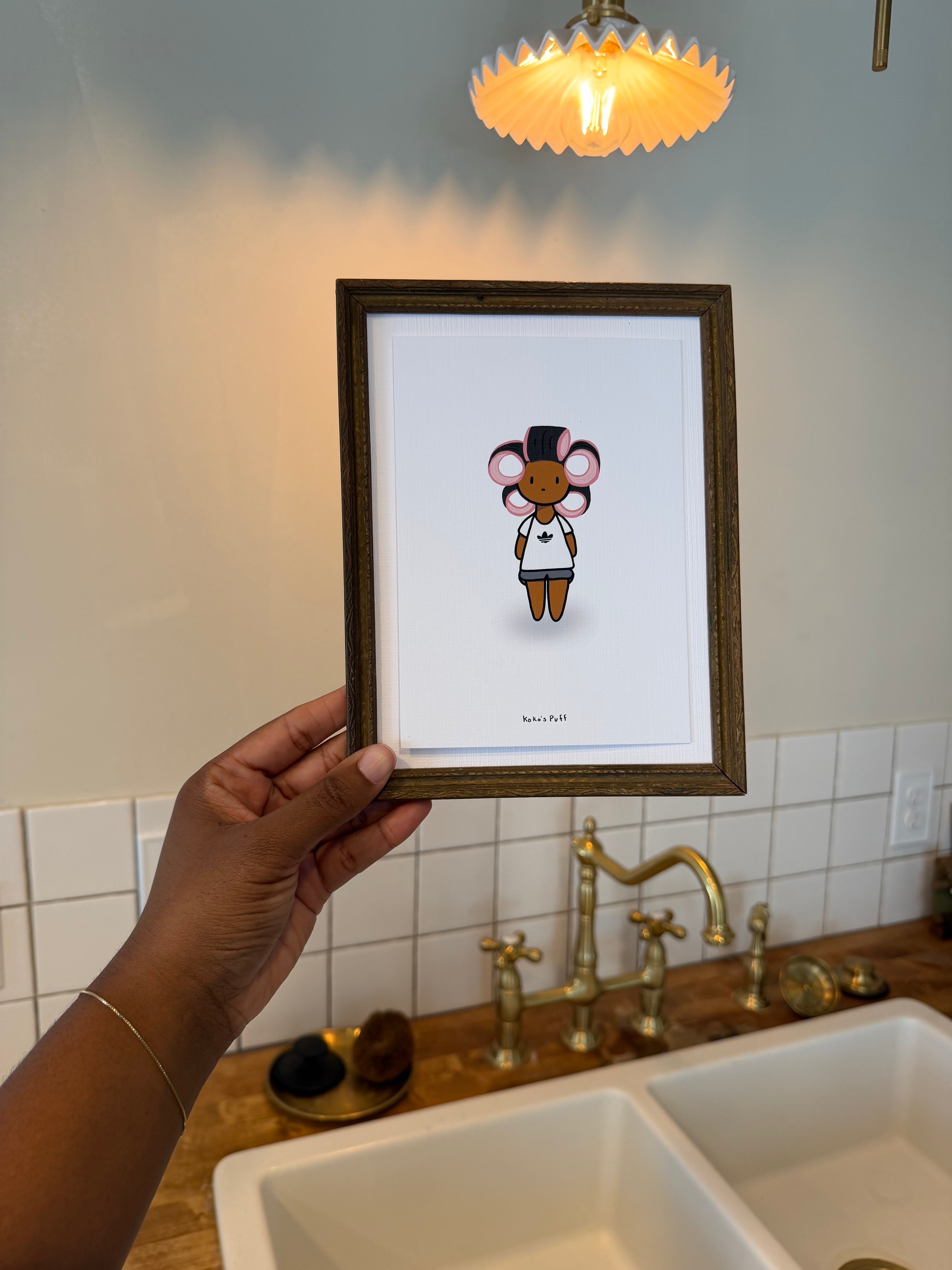 Roller Set Art Print (Signed)