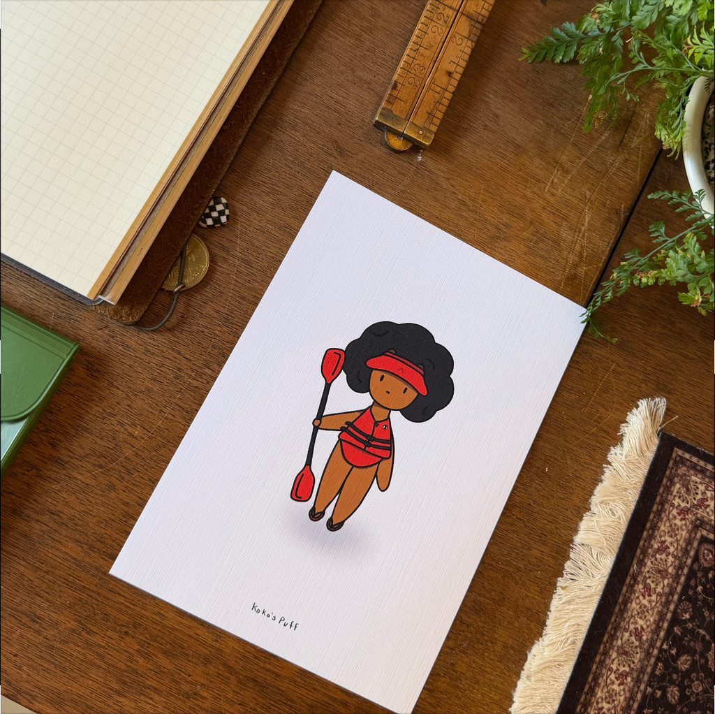 Kayaking Koko Print (Summer '26 Exclusive Signed)